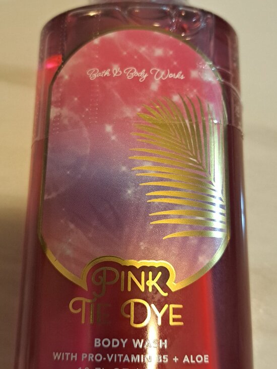 Bath & Body Works Other - BATH & BODY WORKS PINK TIE DYE BODY WASH